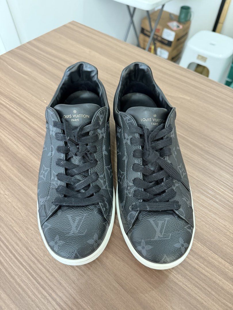 Louis Vuitton Rivoli Monogram Eclipse (Category: Sneakers) located in Manila. Submitted by krizianita51930 (Listing ID 1460323730, Image 1). Description: Good as new and available for meet-up in Molace Tower D. .