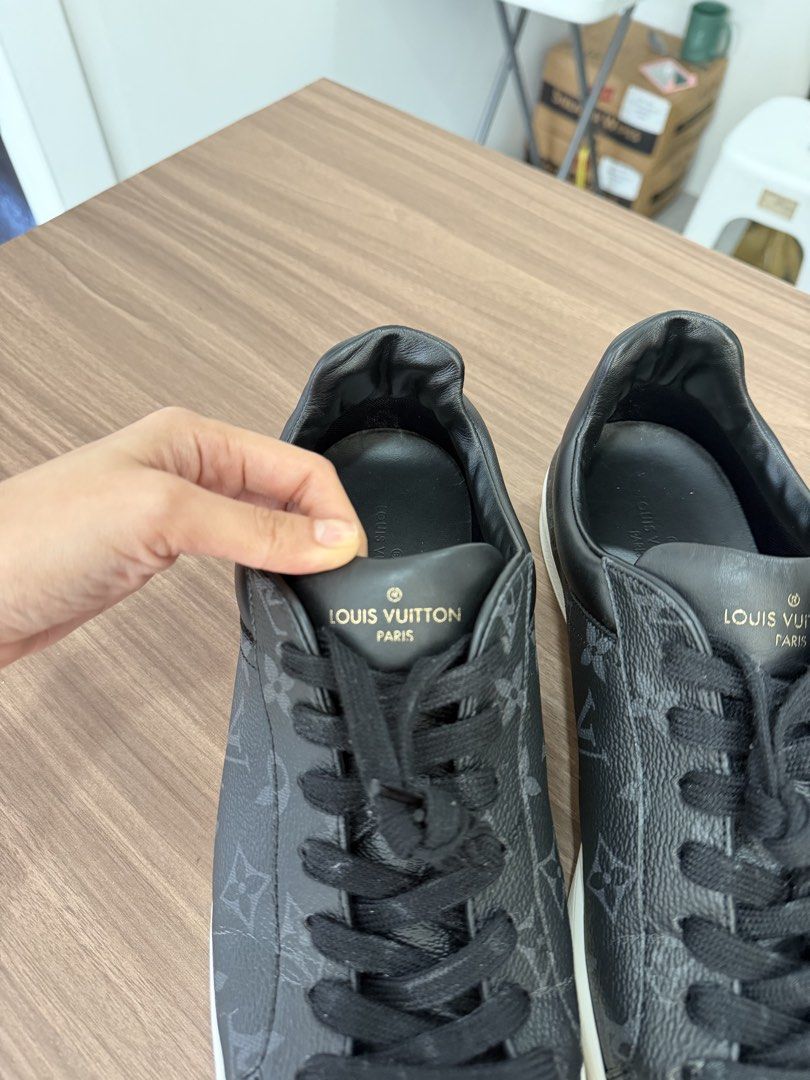 Louis Vuitton Rivoli Monogram Eclipse (Category: Sneakers) located in Manila. Submitted by krizianita51930 (Listing ID 1460323730, Image 2). Description: Good as new and available for meet-up in Molace Tower D. .