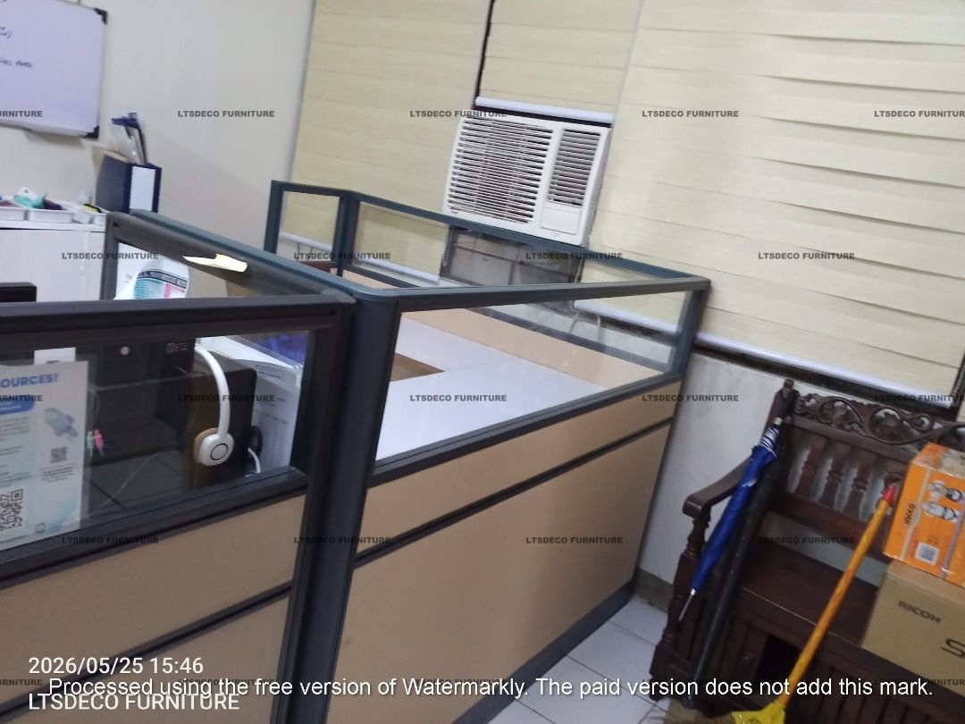 L-SHAPE EXECUTIVE TABLE OFFICE PARTITION (Category: Office Furniture & Fixtures) located in Quezon City. Submitted by fierce.angelltsdeco (Listing ID 1460331849, Image 2). Description: LTSDECO Home and Office Furniture Trading MANUFACTURER • FABRICATOR • SUPPLIER Looking for office furniture, modular partitions, workstations, or customized furniture? We can help! LTSDECO Home and Office Furniture Trading is a trusted manufacturer, fabricator, and