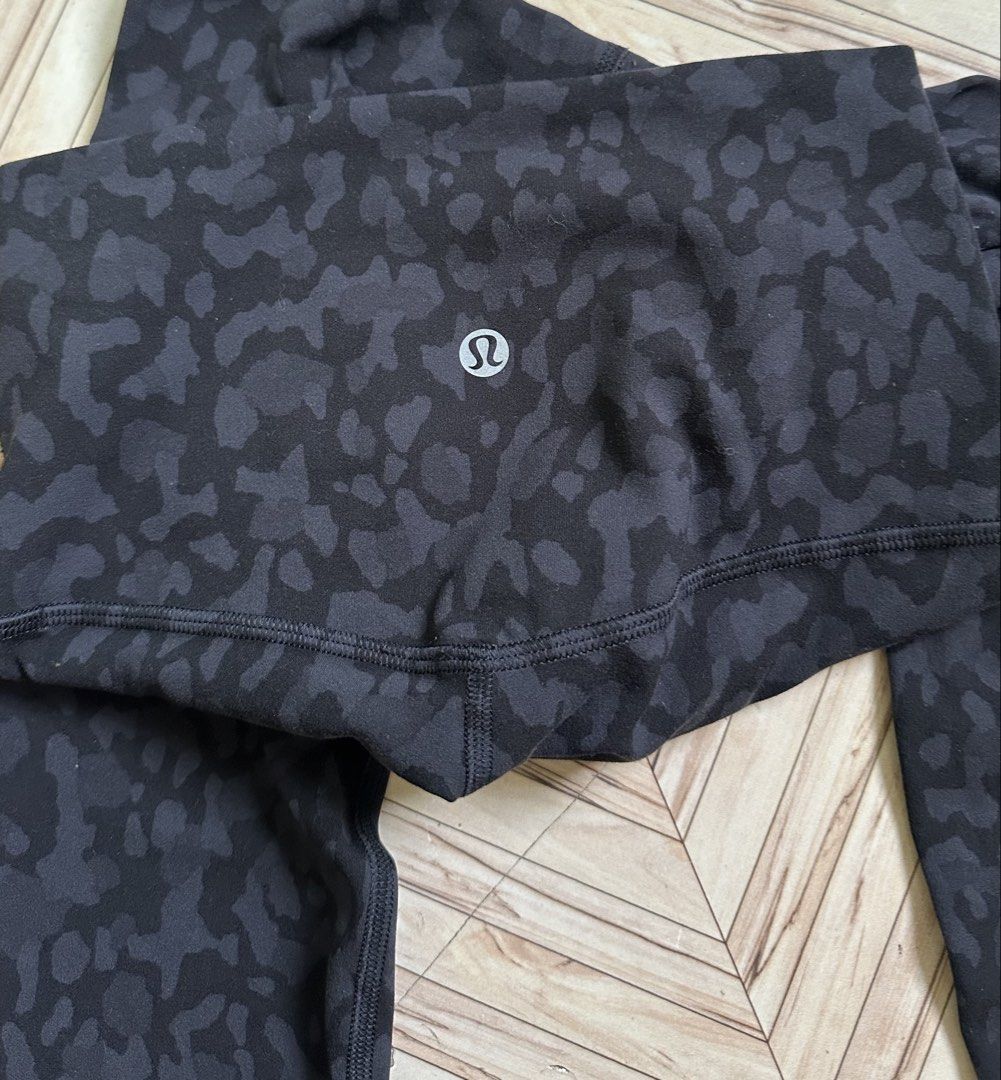 Lululemon Align Leopard Print High-Rise Leggings Size 2 (Category: Activewear) located in Manila. Submitted by alejeong27 (Listing ID 1460304984, Image 3). Description: - Lululemon Align Leggings - Cool Leopard Print - High-Rise Style - Size: 2 - Ultra-soft and comfortable fabric - Ideal for workouts or lounging - Features Lululemon logo on the back - Includes size tag.