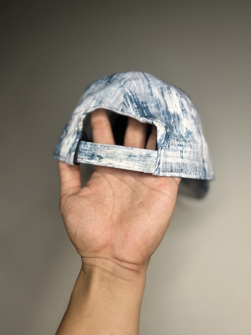 Lululemon Cap - Blue & White Tie-Dye Pattern (Category: Hats & Beanies) located in Tacloban City. Submitted by thrftg (Listing ID 1460464028, Image 2). Description: - Stylish blue and white tie-dye Lululemon cap. - Adjustable strap for a customized fit. - Crafted from a comfortable polyester and spandex blend. - Ideal for workouts or casual outings. - Designed with quality in Vancouver..
