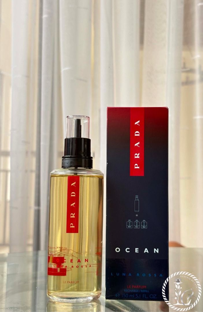 Luna rossa ocean le parfum 150ml (Category: Fragrance & Deodorants) located in Bocaue. Submitted by luxuriebycath (Listing ID 1460407637, Image 1). Description: Guaranteed authentic Shipping via jnt only .