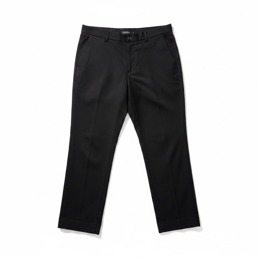 M- UNIQLO Smart Ankle Pants in Black (Category: Luxury Apparel) located in Tuguegarao City. Submitted by past10 (Listing ID 1460489504, Image 1). Description: .