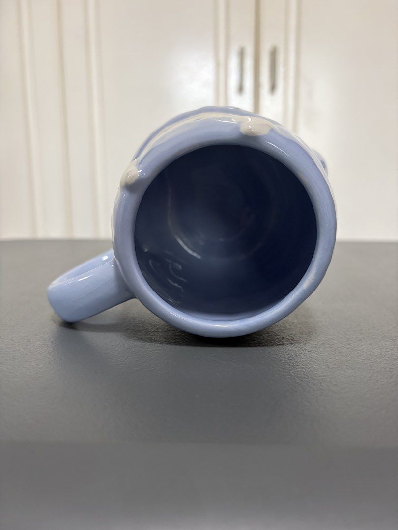 Made By Me Monster Mug (Category: Coffee & Tea Tableware) located in Paranaque City. Submitted by mayan_q (Listing ID 1460355505, Image 3). Description: - Adorable light blue monster mug - Features a unique textured, furry appearance - Ideal for your morning coffee or tea - Perfect gift for collectors or lovers of fun drinkware - Dishwasher and microwave safe RFS: De-cluttering ✔ 💵💳Full-Payment via BDO or Gcash ✔️🚚🚀 Delivery fee will be shoul