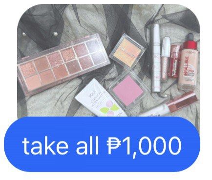 Makeup Bundle 2 (Category: Makeup) located in Batangas. Submitted by skylermikana (Listing ID 1460409695, Image 2). Description: .