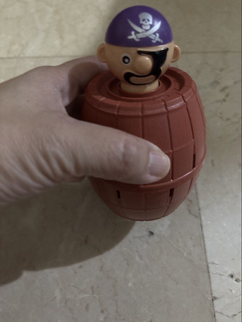 Man in barrel toy (Category: Vintage Collectibles) located in Manila. Submitted by vintageaccessories (Listing ID 1460449586, Image 1). Description: .