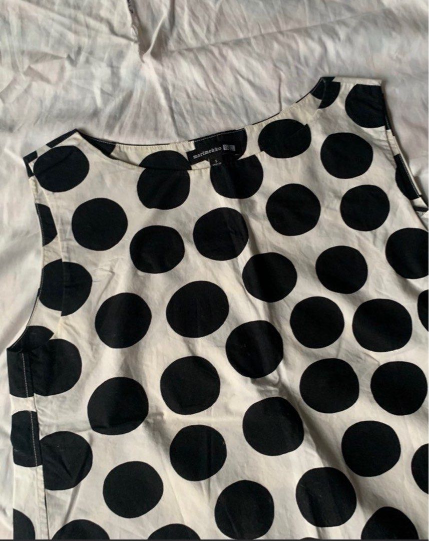 Marimekko Polkadot polka top (Category: Blouses) located in Antipolo. Submitted by hm_cyst (Listing ID 1460429149, Image 2). Description: .