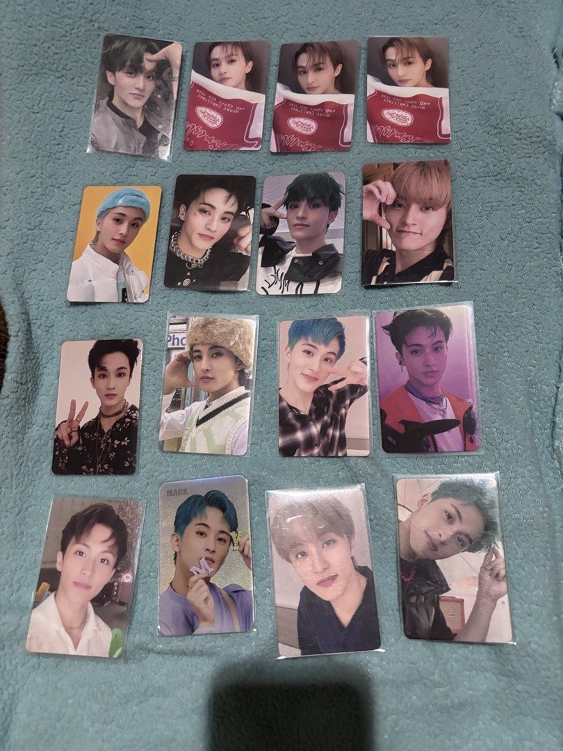Mark Lee Photocards (Category: K-Wave Merchandise) located in Manila. Submitted by savejasmine (Listing ID 1460468850, Image 2). Description: ₱40 each X sensi mop: gcash mod: lalamove or jnt.