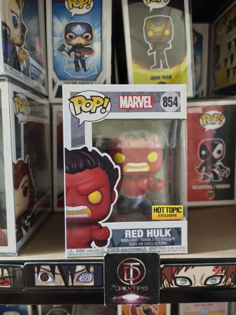 Marvel Red Hulk Funko pop (Category: Figurines & Statues) located in Manila. Submitted by daily.tipid (Listing ID 1460402490, Image 1). Description: Marvel Red Hulk Funko pop 999 LBC,jnt Or lalamove.