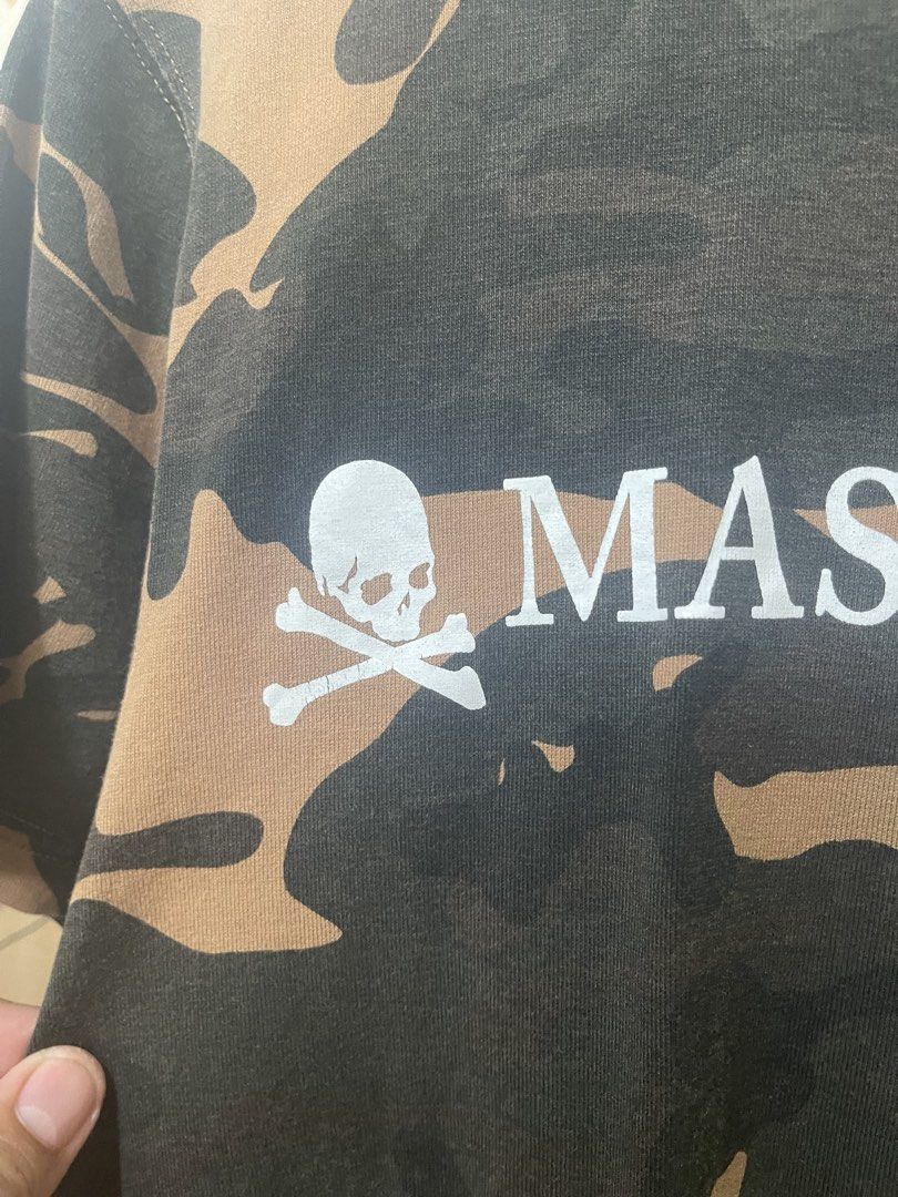 Mastermind Japan Camouflage Tee (Category: Activewear) located in Tuguegarao City. Submitted by elyks11 (Listing ID 1460326880, Image 2). Description: MASTERMIND JAPAN CAMOUFLAGE SOLID MINIMAL HAIRLINE LANG SA HARAP YAN LANG SOLID NETO.