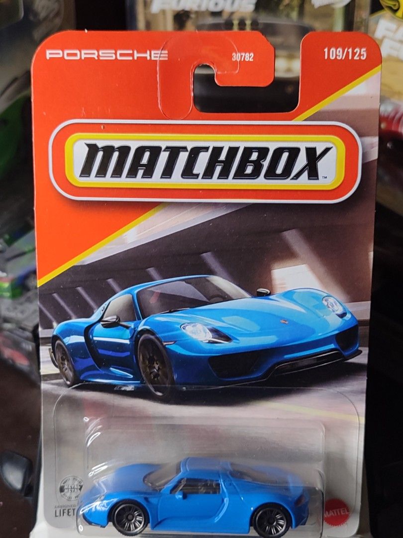 Matchbox Porsche 918 Spyder Blue // 180php (Category: Vehicle & Diecast Models) located in Quezon City. Submitted by edrielgp (Listing ID 1460498271, Image 3). Description: Matchbox Porsche 918 Spyder Blue // 180php Payment - gcash or gotyme Meet up by schedule Location: Wilcon City Center Visayas Ave., Quezon City J&T, LBC & Lalamove - SHIPPING everyday.