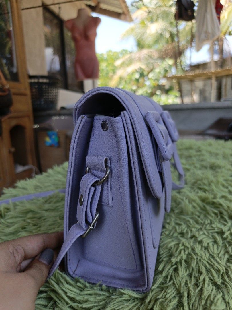 Merimies lavender sling bag (Category: Cross-body Bags) located in Manila. Submitted by ukay-ukaybylyn (Listing ID 1460307386, Image 2). Description: good as new💯 wala ako masabi napaka pretty😘.