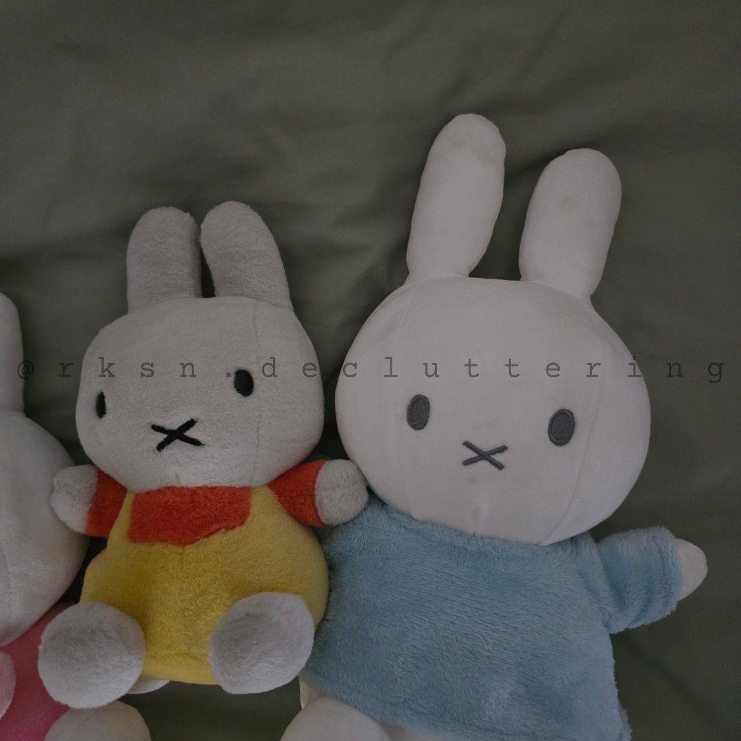 MIFFY BUNDLE (Category: Designer & Blind Box Toys) located in Tanza. Submitted by rksn.decluttering (Listing ID 1460358115, Image 3). Description: No haggle please. Last price posted. Manage your expectations as this is preloved. See photos for condition. What you see what you get. scroll my profile to see individual photos of the product. PAYMENT FIRST|PAYO MOP: Gcash, Seabank, Unionbank only MOD: J&T, Gogoexpress or SDD via lalamove. SF shoulde