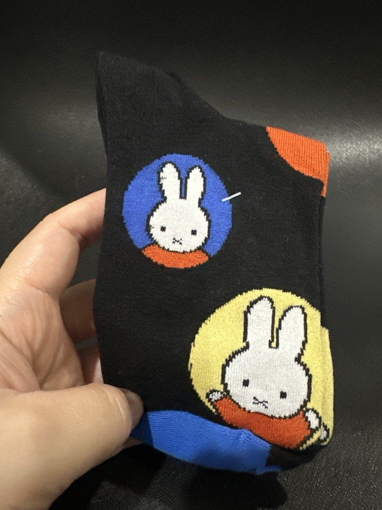 Miffy Socks (Category: Socks & Tights) located in Manila. Submitted by krystalchewey_ (Listing ID 1460460038, Image 2). Description: Bnew Actual Photo Posted 150 php Miffy/ Black Socks.