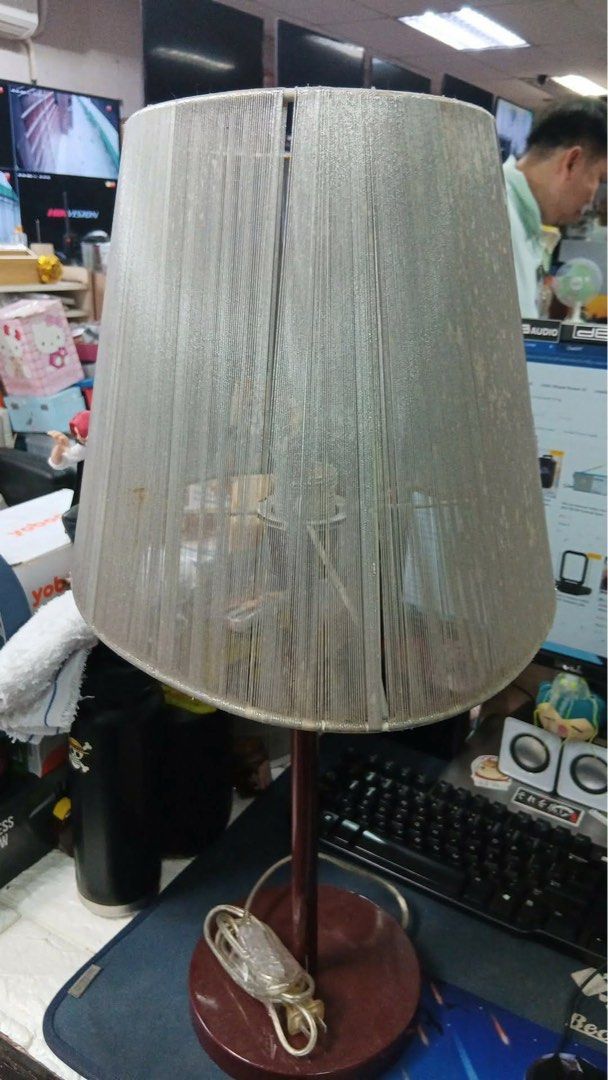 Minimalist Bedside Lamp Light (Category: Lighting) located in Pasay City. Submitted by meostore (Listing ID 1460380587, Image 1). Description: Minimalist Bedside Lamp Light -Input rating: 220V ~ 50Hz/60Hz -Made of stainless steel base + sewn minimalist shade -Ideal for bedsides, living areas -Easy switch power button NOTE: Please expect slight paintchips and dusted portions. Actual photos posted. WYSIWYG basis only..