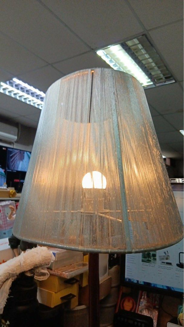 Minimalist Bedside Lamp Light (Category: Lighting) located in Pasay City. Submitted by meostore (Listing ID 1460380587, Image 2). Description: Minimalist Bedside Lamp Light -Input rating: 220V ~ 50Hz/60Hz -Made of stainless steel base + sewn minimalist shade -Ideal for bedsides, living areas -Easy switch power button NOTE: Please expect slight paintchips and dusted portions. Actual photos posted. WYSIWYG basis only..