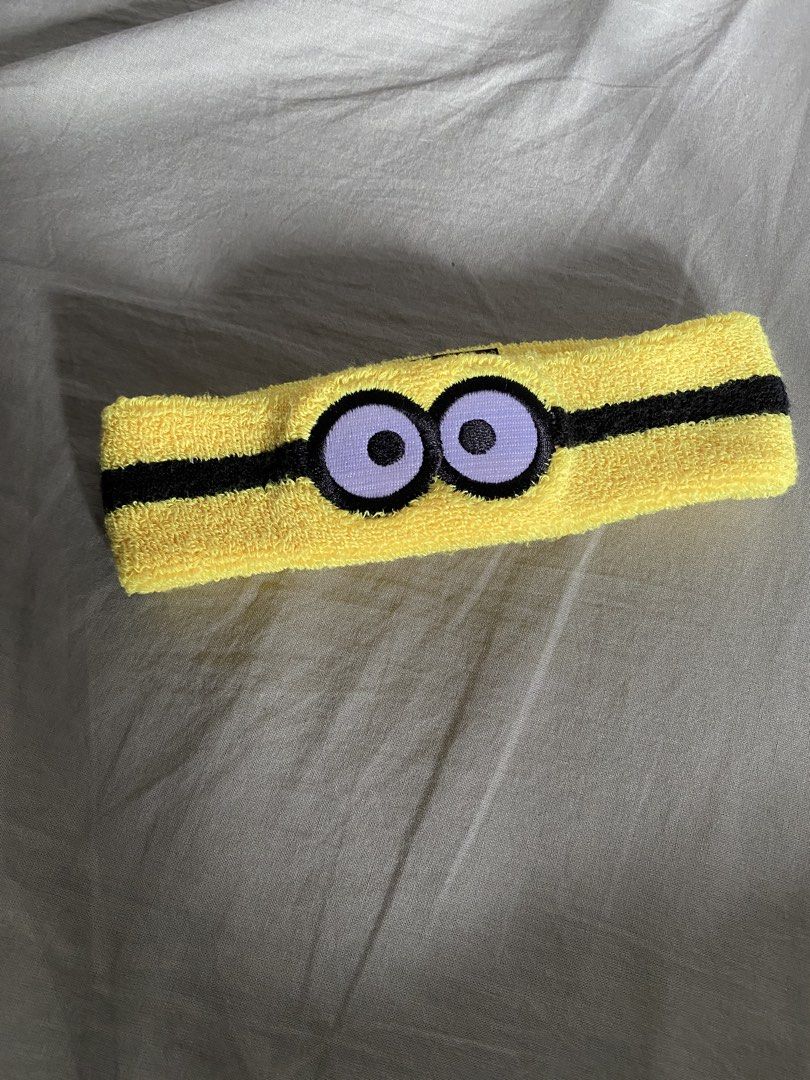 Minion Sports Headband (Category: Other Sports Equipment and Supplies) located in Valenzuela. Submitted by marierenne (Listing ID 1460359640, Image 1). Description: Preloved Minion Sports Head band Used only twice Still in very good condition Orig Pric: 350 Selling @ 200.