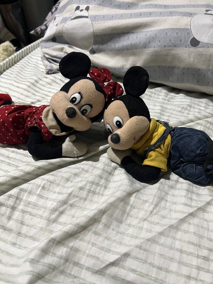 Minnie and Mickey Mouse Stuff Toys (Category: Plushies & Soft Toys) located in Manila. Submitted by erickalago (Listing ID 1460488721, Image 2). Description: BUNDLE loc: Manila.