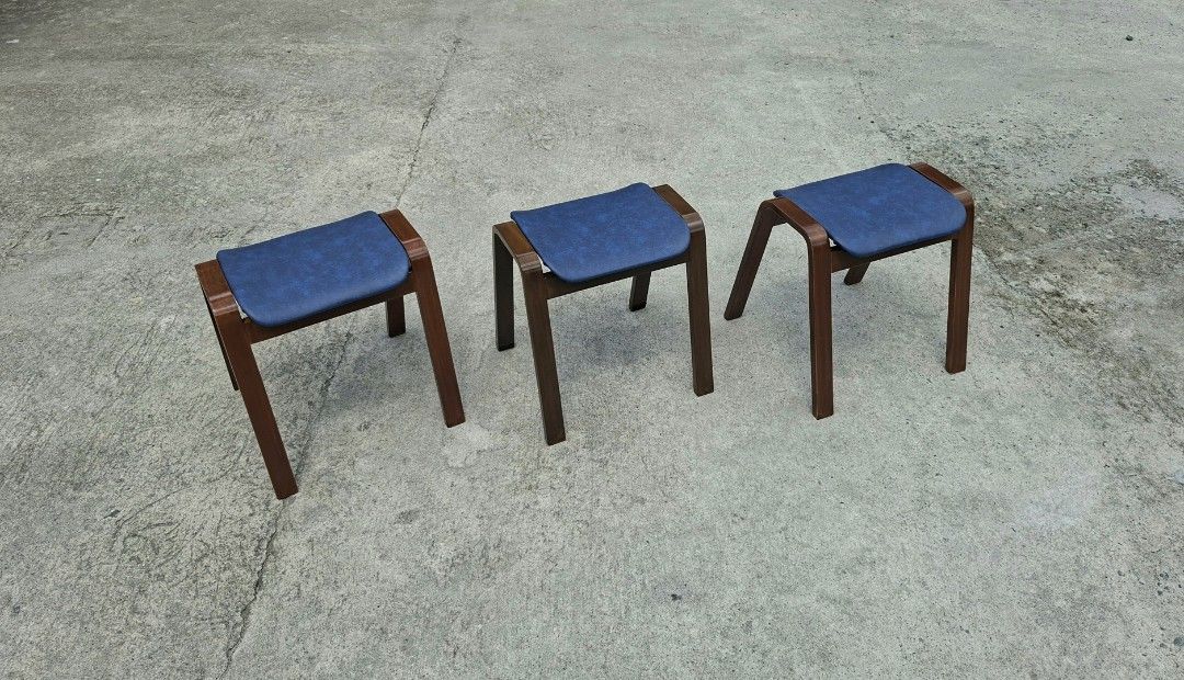 Modern Bentwood Nitori Stackable Stool (Category: Chairs) located in Mabalacat. Submitted by thenewcraf32843 (Listing ID 1460312675, Image 1). Description: Modern Bentwood Nitori Stackable Stool In excellent condition. We did full restoration on it. For cleaner and simple look. 4 units available onhand. Dimensions: L17 x W12.5 x H18 inches Sale Price: 2k each only We do shipping via lalamove / victory liner drop & go. Dm to inquire.