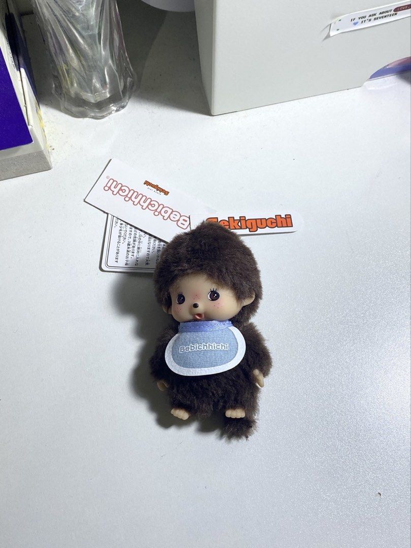 Monchhichi bebichhichi (blue) (Category: Plushies & Soft Toys) located in Manila. Submitted by blumarined.xo (Listing ID 1460469384, Image 1). Description: Bought directly from Japan 🇯🇵, with original tag and never been used. Super cute Monchhichi design—perfect for collectors or anyone who loves adorable Japanese-style items! ✨💕 .