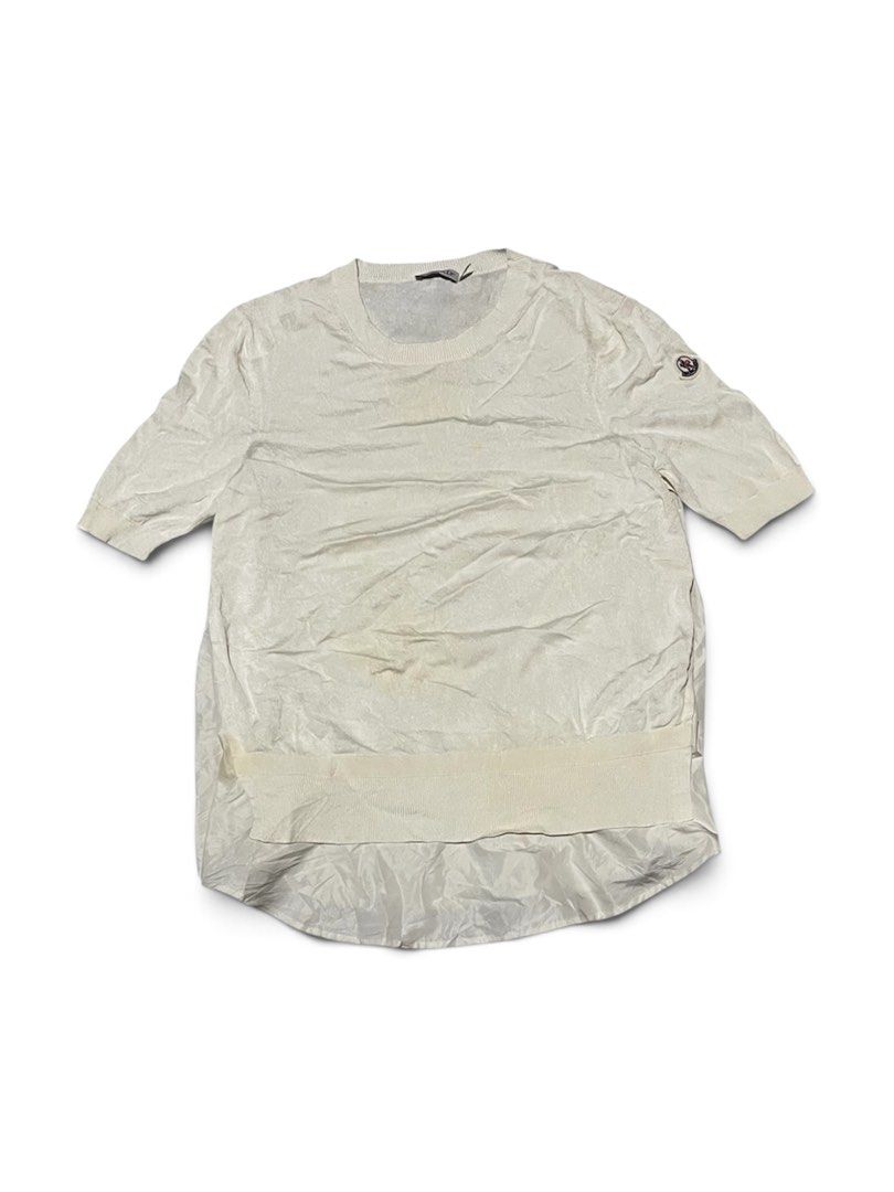 🏷️moncler blouse (Category: Luxury Apparel) located in Manila. Submitted by angelamaec (Listing ID 1460457671, Image 1). Description: 17 1/2x25 Add ship.