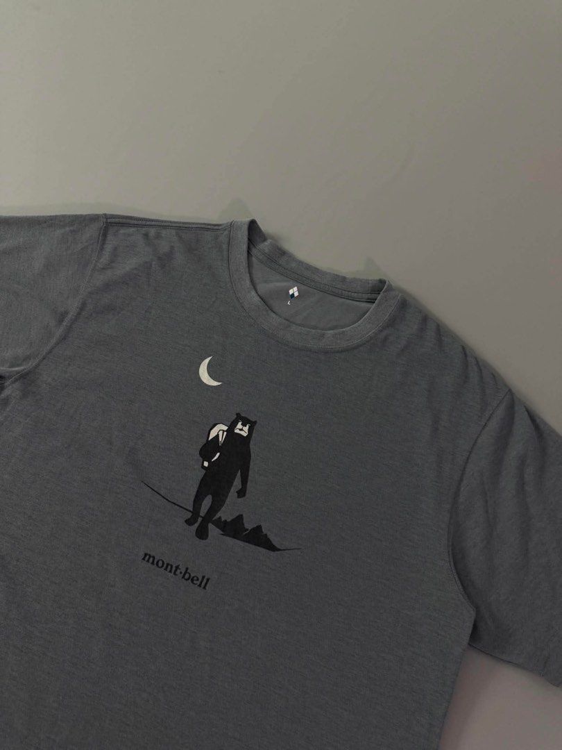 MONTBELL (Category: Tshirts & Polo Shirts ) located in Guagua. Submitted by sweetboyy (Listing ID 1460452464, Image 3). Description: MONTBELL EXCELLENT CONDITION / NO ISSUE SIZE LARGE ON TAG / DIMES L27.5 W21.5.