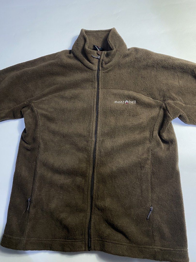 Montbell Fleece Jacket (Category: Coats, Jackets and Outerwear) located in Manila. Submitted by streetw1se.ph (Listing ID 1460393488, Image 2). Description: Montbell Fleece Jacket Choco Brown Size: Large on tag Width:21 Length:26 Shoulder:20 Sleeve to neck length: 28 Hem:20.5 (Measured in inches) -No issue -good condition .