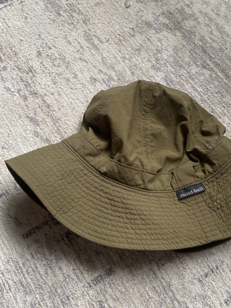 Montbell OD bucket hat (Category: Caps & Hats) located in Makati City. Submitted by kaykutz (Listing ID 1460221964, Image 2). Description: Never worn authentic montbell bucket hat, bought in Canada. M size, unisex. Water repellant material.