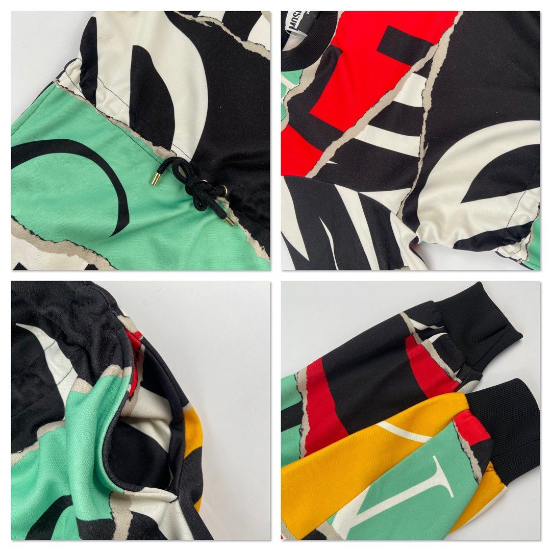 Moschino (Category: Dresses) located in Manila. Submitted by draftdrops (Listing ID 1460317981, Image 3). Description: All over design ,with drawstring to adjustable and excellent condition Width :20 Length :35.5 Size:large (Womens).