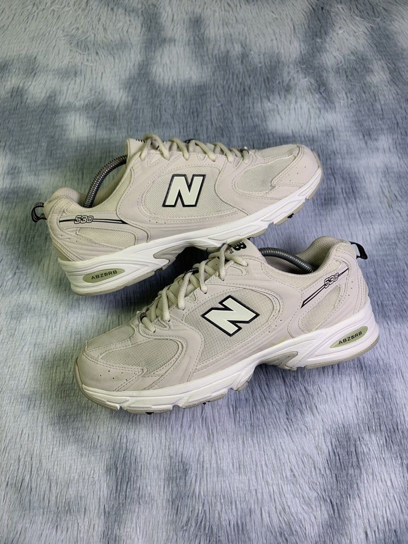 NEW BALANCE 530 IVORY (Category: Sneakers) located in Quezon City. Submitted by shooz.kartel (Listing ID 1460420377, Image 1). Description: For sale only‼️ NEW BALANCE 530 IVORY Excellent condition No major issues Size 10.5 mens 44.5 euro 28.5 cm 1650 + sf only Legit/Authentic 💯 Pm for fast transact! 📩 Can do ship nationwide MOP: paymaya, bank transfer or gcash Location: Metro manila.