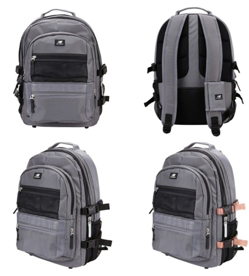 New Balance Grey Backpack Bag (Category: Backpacks) located in Davao. Submitted by vernoneighty4 (Listing ID 1460463585, Image 1). Description: - Grey New Balance backpack - Multiple compartments and pockets for organization - Padded straps for comfortable carrying - Side mesh pockets for water bottles - Made with durable material - Ideal for school, work, or travel.
