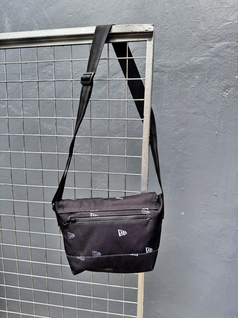 New Era Monogram Shoulder Crossbody Bag (Category: Sling Bags) located in Manila. Submitted by thevintage90_sretro. (Listing ID 1460407183, Image 2). Description: New Era Monogram Shoulder Crossbody Bag Good condition Legit dm.