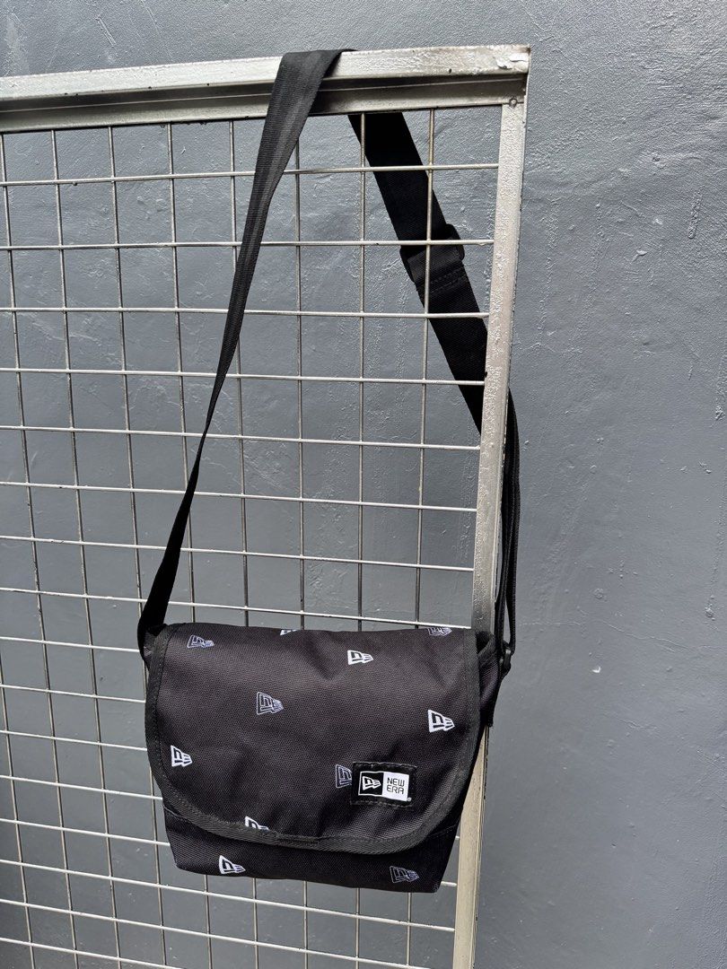 New Era Monogram Shoulder Crossbody Bag (Category: Sling Bags) located in Manila. Submitted by thevintage90_sretro. (Listing ID 1460407183, Image 1). Description: New Era Monogram Shoulder Crossbody Bag Good condition Legit dm.