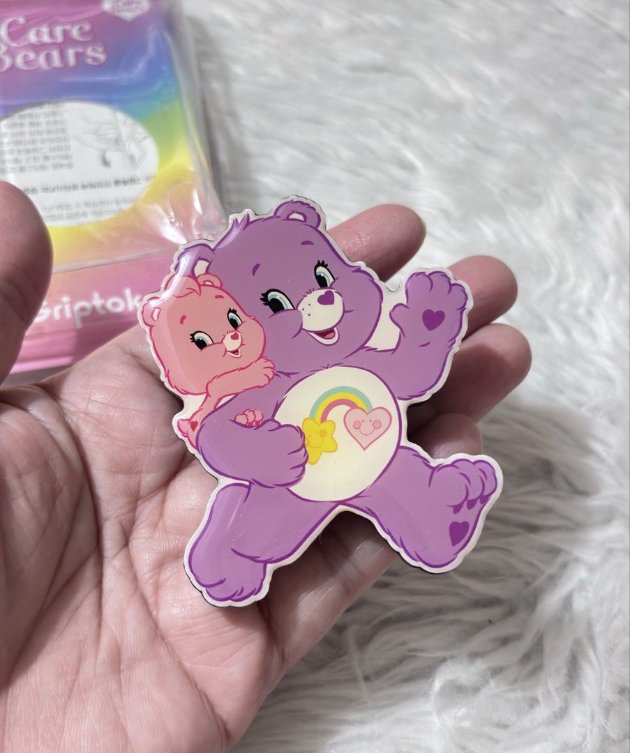 New Griptok Care Bears Phone Grip (Category: Other Stationery & Craft) located in Paranaque City. Submitted by dalle_closet (Listing ID 1460325012, Image 3). Description: new po ito. may dents lang yung packaging.