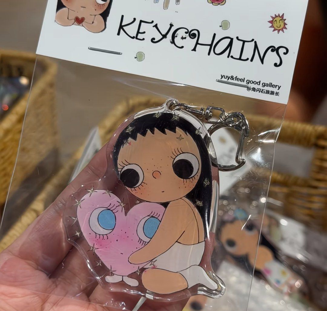 New Xiaoyu YUY acrylic keychain (Category: Other Accessories) located in Las Pinas. Submitted by vvanas_clothes (Listing ID 1460482614, Image 2). Description: ₱36 each.