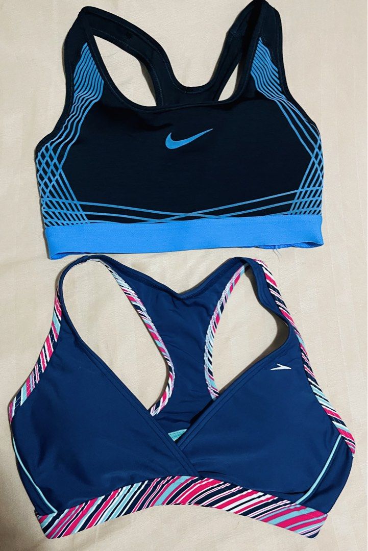 Nike & Speedo Sportsbra Small (Category: Activewear) located in Manila. Submitted by rare_goldy (Listing ID 1460417374, Image 1). Description: .