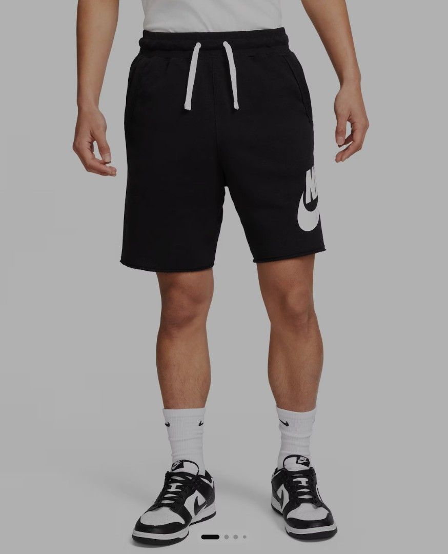 Nike Alumni Short (Black) (Category: Shorts) located in Mandaluyong City. Submitted by retro.199x (Listing ID 1460399988, Image 2). Description: SIZE LARGE ON TAG Waist: 33-38 Length: 21 Thigh: 15 Leg Opening: 13 GOOD CONDITION.