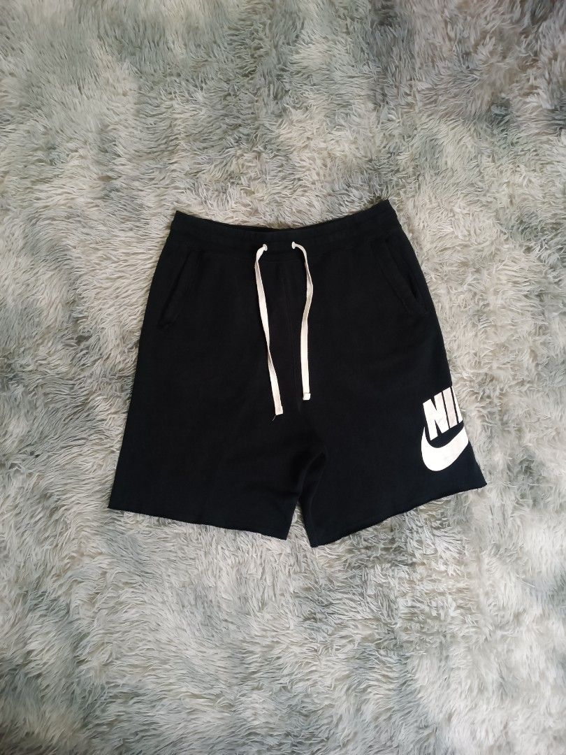 Nike Alumni Short (Black) (Category: Shorts) located in Mandaluyong City. Submitted by retro.199x (Listing ID 1460399988, Image 1). Description: SIZE LARGE ON TAG Waist: 33-38 Length: 21 Thigh: 15 Leg Opening: 13 GOOD CONDITION.