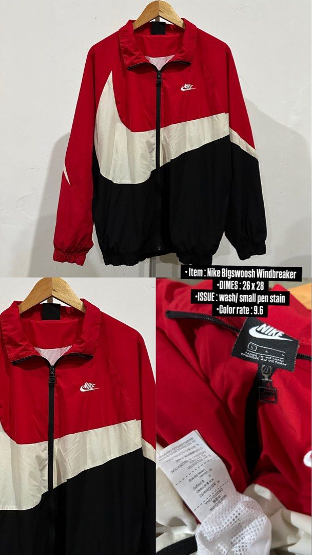 Nike Bigswoosh windbreaker (Category: Coats, Jackets and Outerwear) located in Balungao. Submitted by kupaloots_club (Listing ID 1460415257, Image 1). Description: .