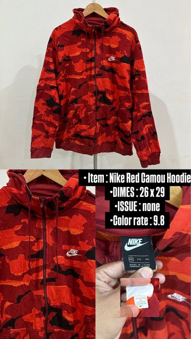 Nike Camou Hoodie (Category: Hoodies) located in Balungao. Submitted by kupaloots_club (Listing ID 1460409797, Image 1). Description: .