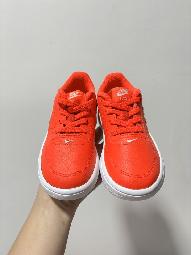 Nike force 1 (15cm) (Category: Babies & Kids Fashion) located in Imus. Submitted by littlebooythriftstore (Listing ID 1460469265, Image 1). Description: Bacoor cavite.