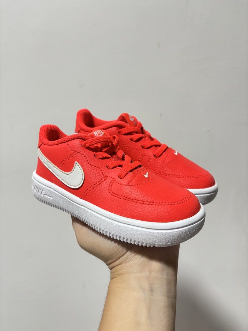 Nike force 1 (15cm) (Category: Babies & Kids Fashion) located in Imus. Submitted by littlebooythriftstore (Listing ID 1460469265, Image 2). Description: Bacoor cavite.