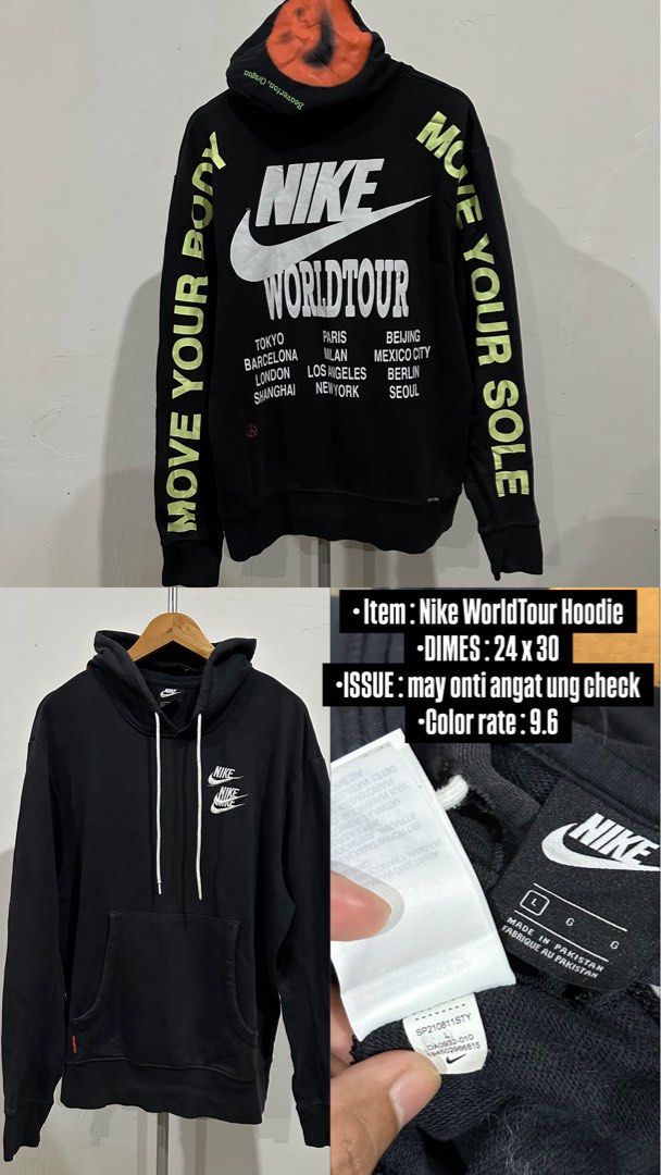 Nike WorldTour Hoodie (Category: Hoodies) located in Balungao. Submitted by kupaloots_club (Listing ID 1460418307, Image 1). Description: .