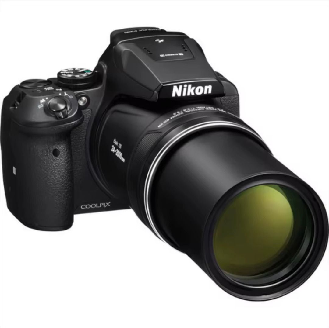Nikon Coolpix 900 (Category: Cameras) located in Caloocan City. Submitted by frozenfire_2003 (Listing ID 1460487117, Image 1). Description: Highlighting these key specifications will attract buyers specifically looking for superzoom bridge cameras (wildlife, birding, and astrophotography enthusiasts): ​Lens & Zoom: 83x Optical Zoom (24–2000mm equivalent, f/2.8–6.5) ​Sensor: 16 Megapixel 1/2.3" CMOS Sensor ​Stabilization: Dual Detect Optical VR (u