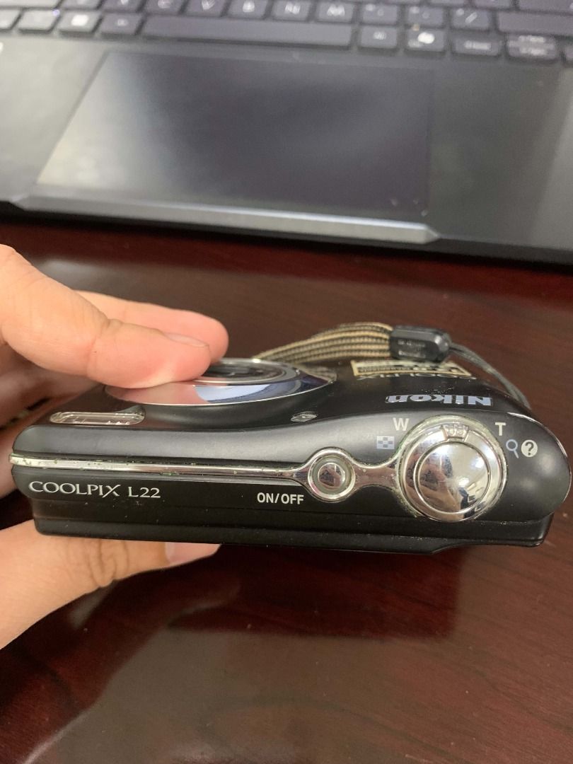 Nikon COOLPIX L22 Digital Camera (Category: Cameras) located in Caloocan City. Submitted by ish.declutters (Listing ID 1460305576, Image 3). Description: Color: Black Fully Functional. No issues. 💰 Price: 4999 pesos ✨ Complete inclusions: -Unit -SD card -Charger -Batteries -Handstrap Megapixels: 12.0 MP Optical Zoom: 3.6× Flash working With video mode 🚚 Mode of delivery: J&T/Lalamove 🏦 Mode of payment: Gcash 📍 Location: Bagong Silang, Calooca