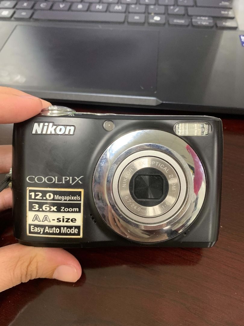 Nikon COOLPIX L22 Digital Camera (Category: Cameras) located in Caloocan City. Submitted by ish.declutters (Listing ID 1460305576, Image 1). Description: Color: Black Fully Functional. No issues. 💰 Price: 4999 pesos ✨ Complete inclusions: -Unit -SD card -Charger -Batteries -Handstrap Megapixels: 12.0 MP Optical Zoom: 3.6× Flash working With video mode 🚚 Mode of delivery: J&T/Lalamove 🏦 Mode of payment: Gcash 📍 Location: Bagong Silang, Calooca