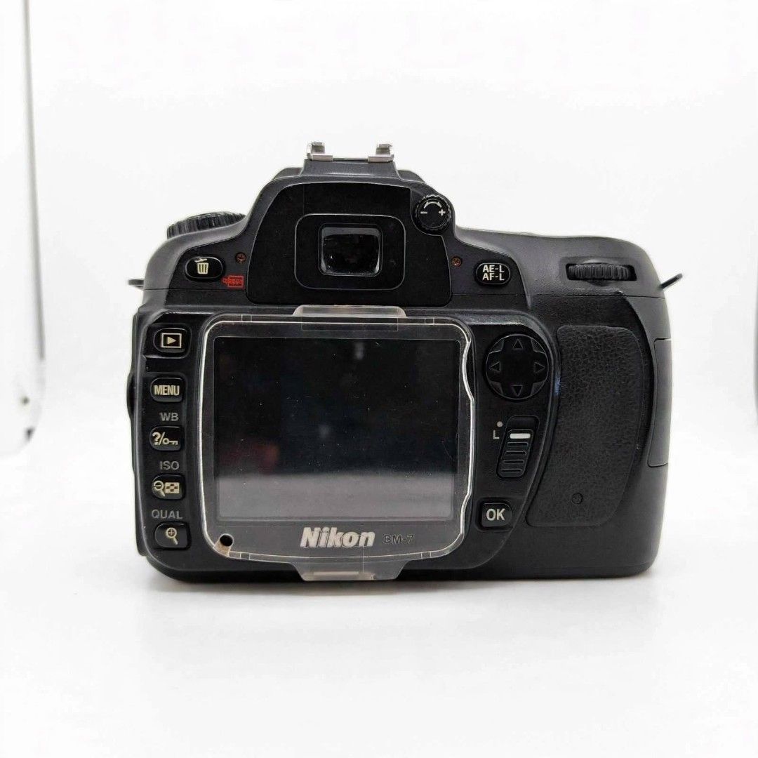 Nikon D80 DSLR Camera Body with issur (Category: Cameras) located in Quezon City. Submitted by kaije2008 (Listing ID 1458919512, Image 2). Description: - Nikon D80 DSLR camera body - Solid camera for photography - Screen has a protective film - Body shows some signs of use - In good working order - Ready for your next shoot -with 2gb memory card -battery only no charger -issue random err messagr.