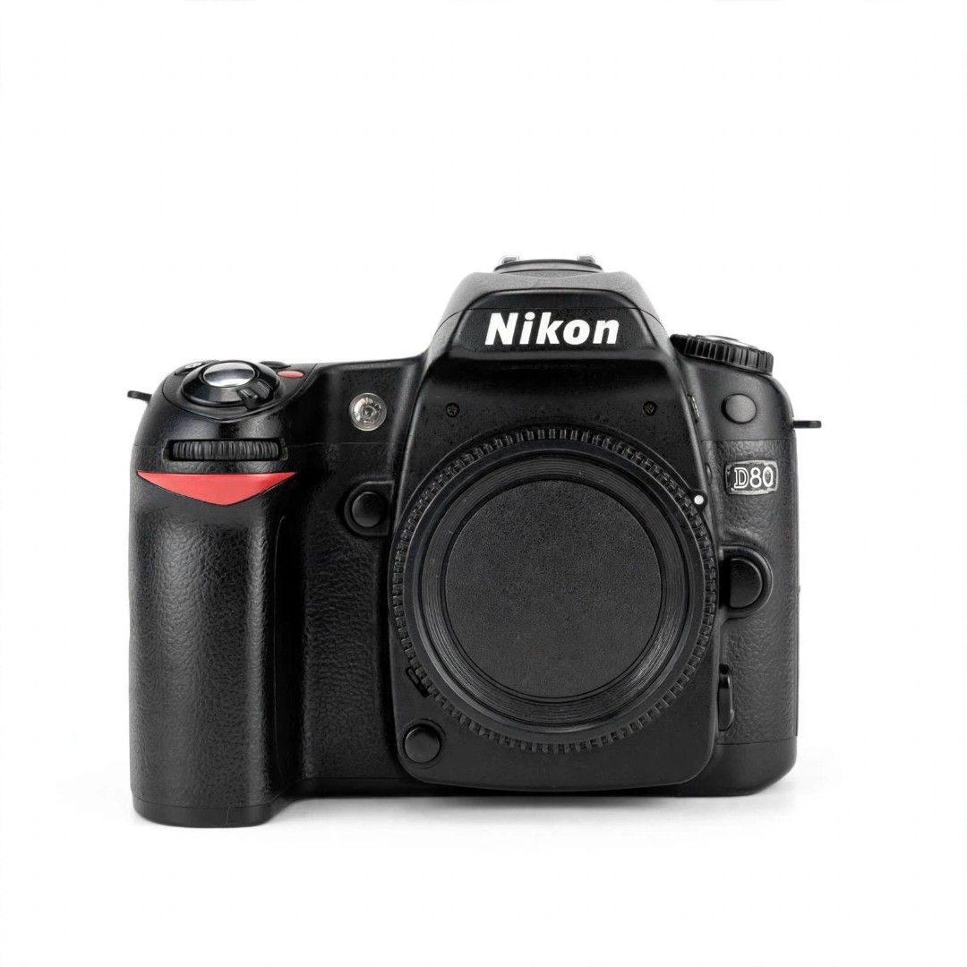 Nikon D80 DSLR Camera Body with issur (Category: Cameras) located in Quezon City. Submitted by kaije2008 (Listing ID 1458919512, Image 1). Description: - Nikon D80 DSLR camera body - Solid camera for photography - Screen has a protective film - Body shows some signs of use - In good working order - Ready for your next shoot -with 2gb memory card -battery only no charger -issue random err messagr.