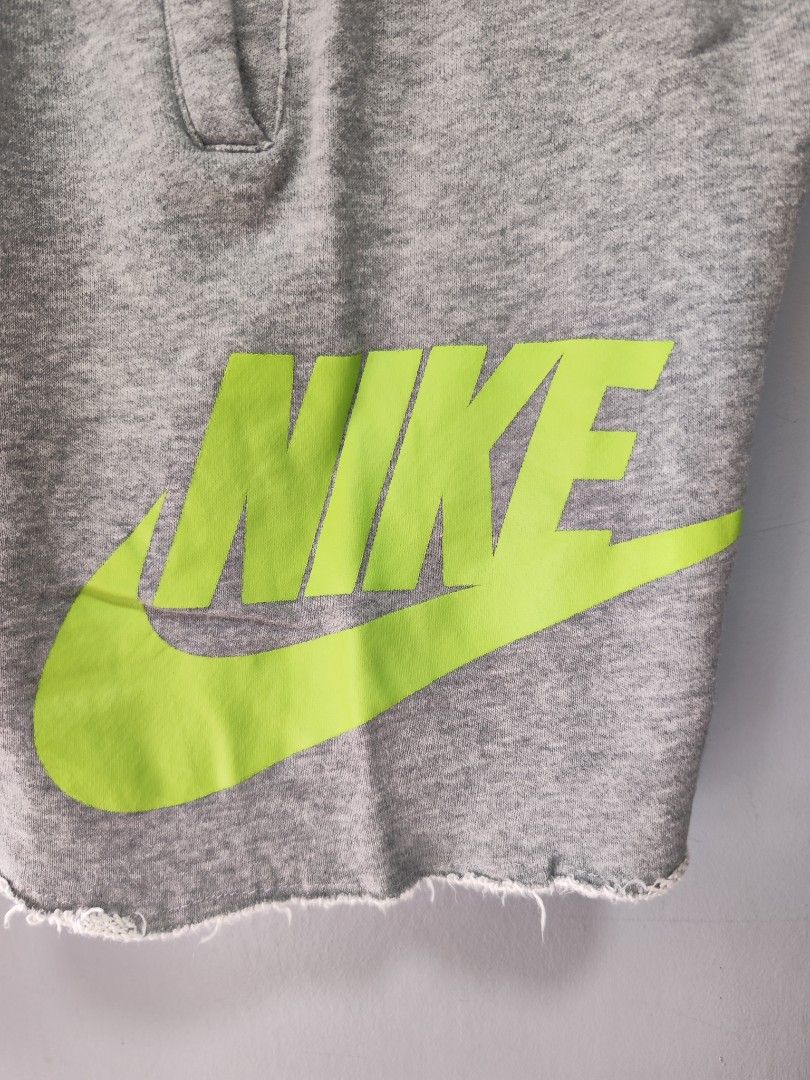 Nile Alumni Grey Youth Shorts (Category: Shorts) located in Bulacan. Submitted by emilj23 (Listing ID 1460427156, Image 2). Description: Nile Alumni Grey Youth Shorts Size M on tag L 19.5 W 28-32 Leg Hole 11 Condition 9.5/10 Color rate 9.5/10 No Issue.
