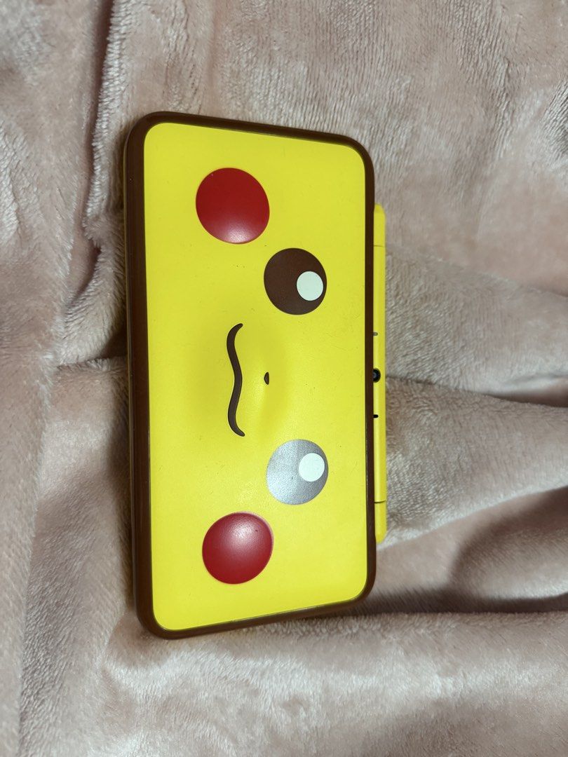 Nintendo 2DS XL Pikachu edition (Category: Nintendo) located in Las Pinas. Submitted by llot2395027 (Listing ID 1460349384, Image 1). Description: Selling my 2ds XL Pikachu Edition. Not Rom Hacked. All buttons working, d-pad working, no scratches on body, comes complete with box and manuals. Charger is no longer working but comes with a 3ds xl cable that connects via USB A. Meetup: Weekdays: Greenbelt, Glorietta, SM Makati, Robinsons Manila, Alab
